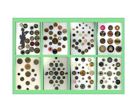 8 Cards of 19th &amp; 20th century assorted shapes and sizes. Here is a box lot filled with a plethora of assorted technique 