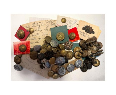 A plethora of all kinds of military and uniform examples. This uniform lot and the next lots have come to us from a very old 