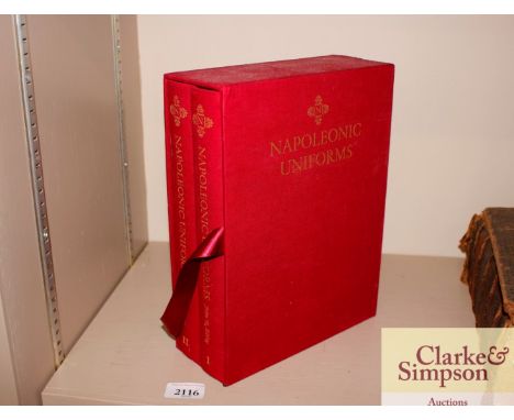 John R Elting, "Napoleonic Uniforms" two volumes in slip case