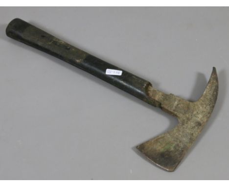 A World War II A.R.P wardens fire axe patent number 515767.