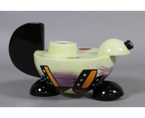 A Lorna Bailey Manhattan novelty water jug in the form of Aladdin's lamp.