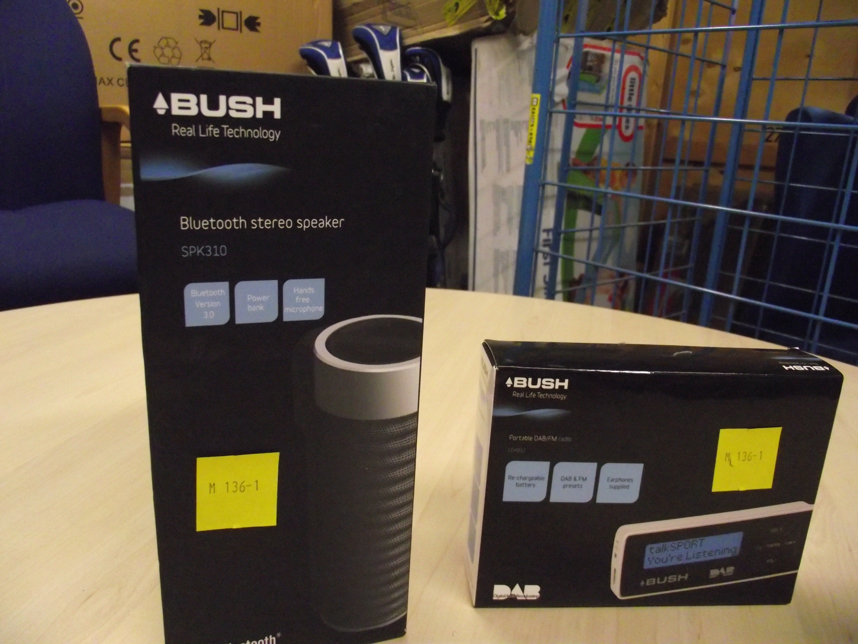 bush stereo bluetooth speaker