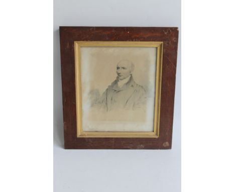 A FRAMED AND GLAZED PORTRAIT PRINT OF REV. W. FARISY JACKSONIAN, Professor, University of Cambridge
