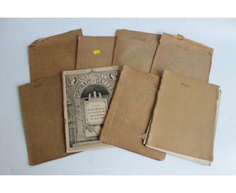 EIGHT COPIES OF 'THE NATIONAL PORTRAIT GALLERY' PUBLISHED BY 'CASSELL PETTER AND GALPIN', to include parts 7, 9, 16 and 2 (8)
