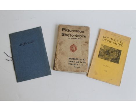 A. EDWARD NEWTON - 'STAFFORDSHIRE', privately printed 1935 with an inscription from the author, together with 'The Official I