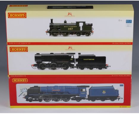 A Hornby gauge OO DCC Ready Duchess Class Locomotive 'City of Bristol', a DCC Ready R.2503 Class M7 tank locomotive 357 South