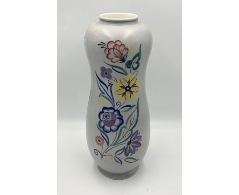 A large Poole pottery "Peanut" vase no. 702, height 44cm
