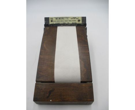 A vintage Memorette receipt writer by G H Gledhill &amp; Sons Ltd, Halifax.