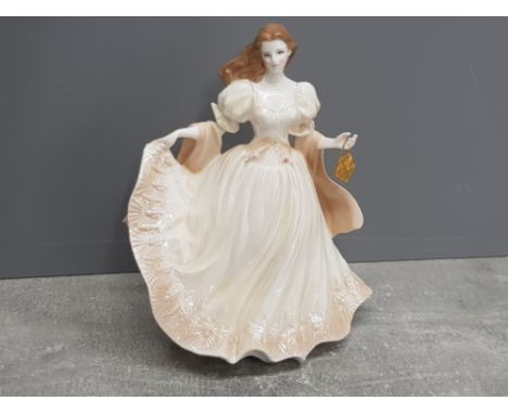 Royal Worcester lady figure Viennese Waltz from the glittering occasions collection