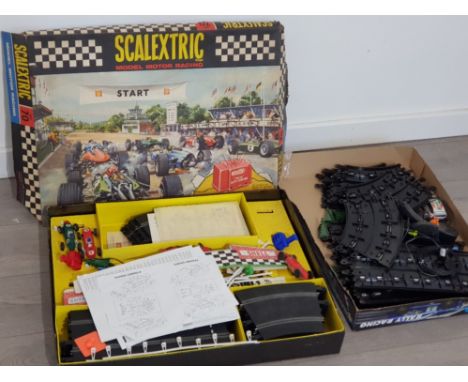 2 Scalextric racing games, model motor racing and rally racing Subaru vs Toyota