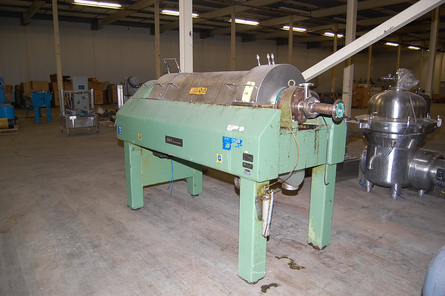 2003 GEA Westfalia 3Phase Decanter Type CA4500430 DecanterCentrifuge, Bowl Rated 3000 RPM, L