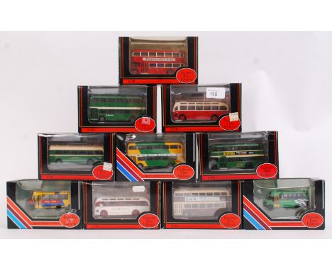 EFE BUSES: A collection of 10x Exclusive First Edition EFE diecast model buses - all Bristol or South West related. To includ