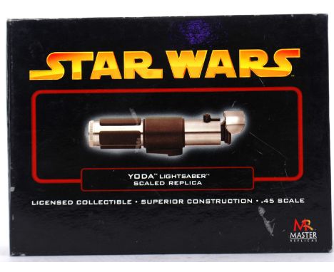 MASTER REPLICA LIGHTSABER: An original Star Wars .45 scale Master Replica Lightsaber. Within the original presentation case. 