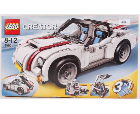 LEGO: A Lego Creator set 4993.  With instructions, within the original box.

NOTE: From a private collection of vintage / con