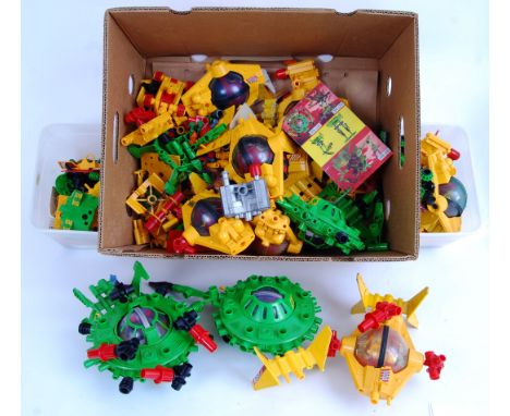 BRITAINS SPACE: A LARGE collection of vintage Britains ' Space ' themed playsets, vehicles and figures etc. Some leaflets pre