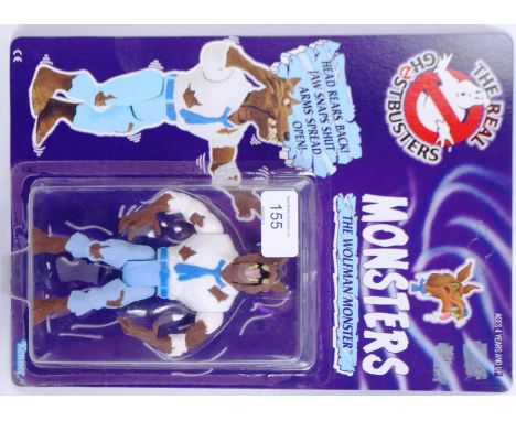 THE REAL GHOSTBUSTERS; An original vintage retro Kenner The Real Ghostbusters carded action figure - Wolfman Monster, unpunch