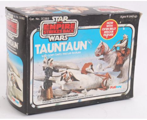 VINTAGE STAR WARS: An original vintage 1980 Palitoy made Star Wars The Empire Strikes Back Tauntaun action figure / playset. 