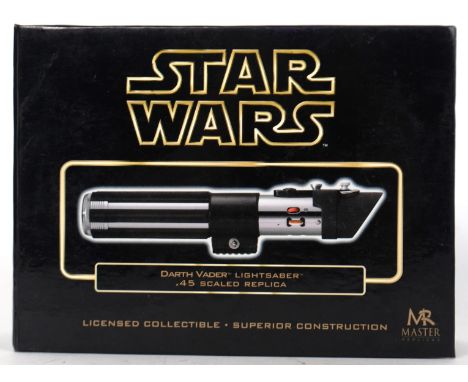 MASTER REPLICA LIGHTSABER: An original Star Wars .45 scale Master Replica Lightsaber. Within the original presentation case. 