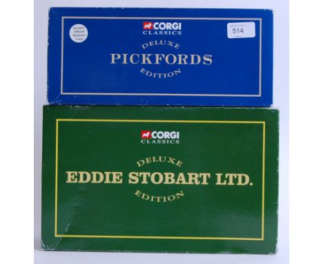 CORGI: Two Corgi Classics gift sets. The first being Eddie Stobart Deluxe Edition 14302 diecast set, the second being 16703 P