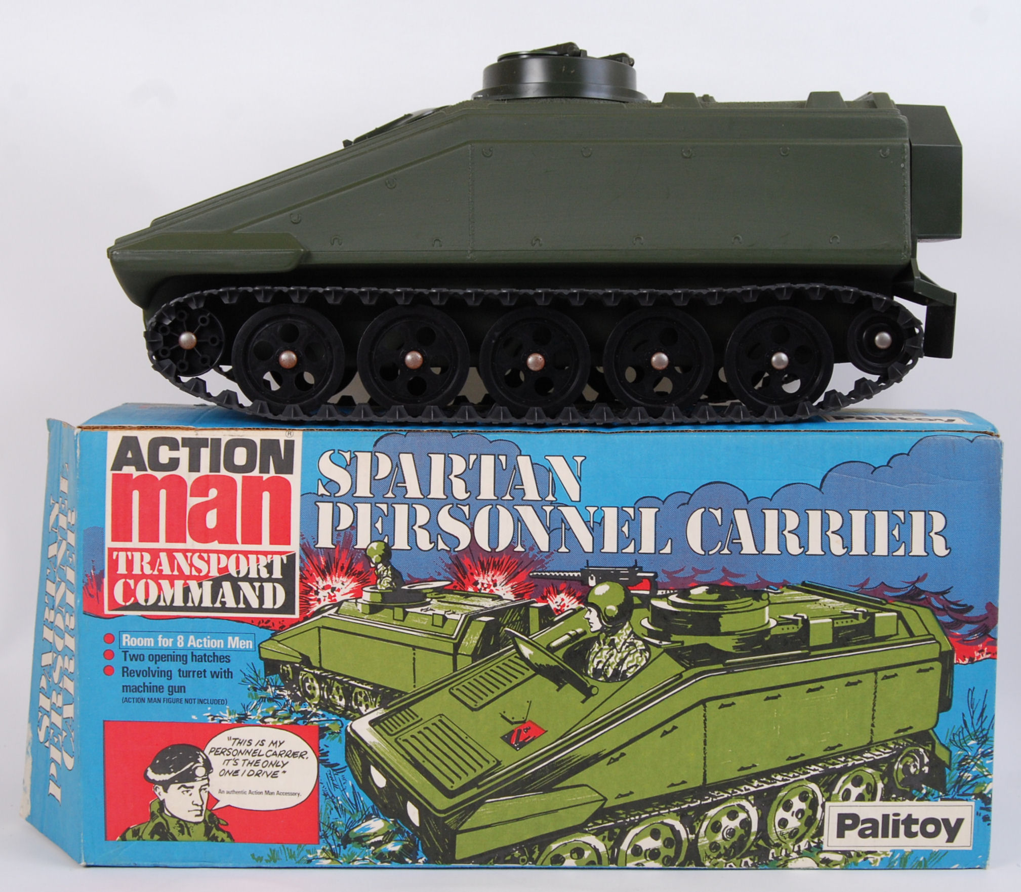 action man spartan personnel carrier