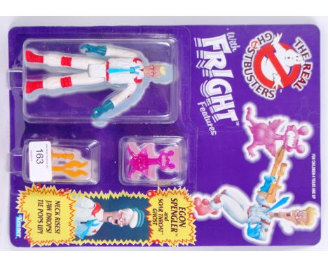THE REAL GHOSTBUSTERS; An original vintage retro Kenner The Real Ghostbusters carded action figure - Egon Spengler, With Frig