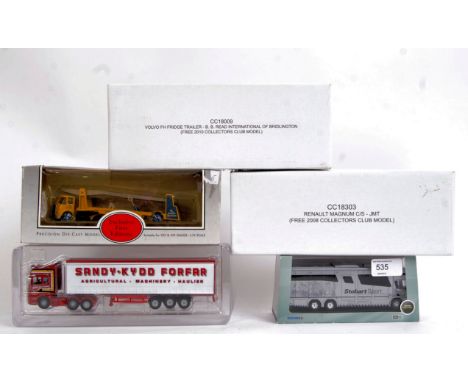 1:76 SCALE: A collection of 5x 1:76 scale 00 gauge models - Oxford Haulage, EFE, Corgi etc. Each within the original boxes. I