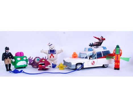 THE REAL GHOSTBUSTERS: A collection of original vintage Kenner The Real Ghostbusters action figures and vehicles. To include 