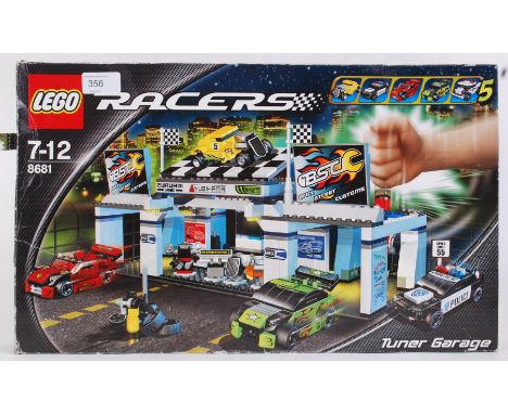 LEGO: A Lego Racers 8681 Tuner Garage set, with instructions, within the original box. Part made.

NOTE: From a private colle