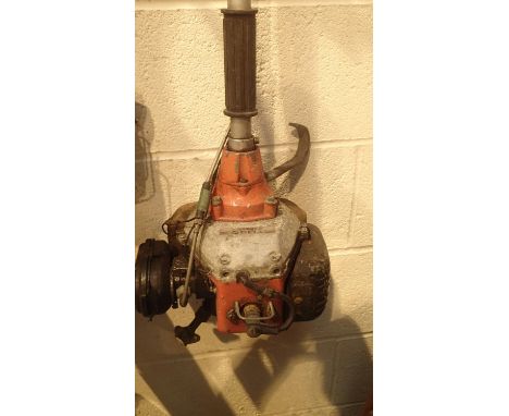 Kawasaki TD40 petrol garden strimmer. Not available for in-house P&amp;P, contact Paul O'Hea at Mailboxes on 01925 659133 