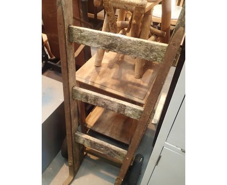 Vintage wooden framed sack truck. Not available for in-house P&amp;P, contact Paul O'Hea at Mailboxes on 01925 659133 