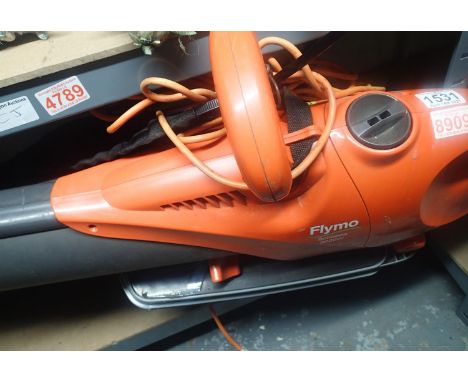 Flymo Scirocco 3000w garden vac. Not available for in-house P&amp;P, contact Paul O'Hea at Mailboxes on 01925 659133 
