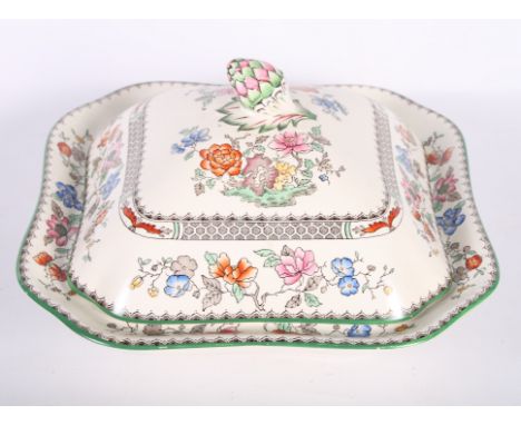 A Copeland Spode "Chinese Rose" part combination service