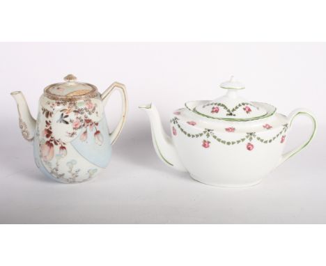 A collection of decorative ceramic teapots, thirty-eight approx
