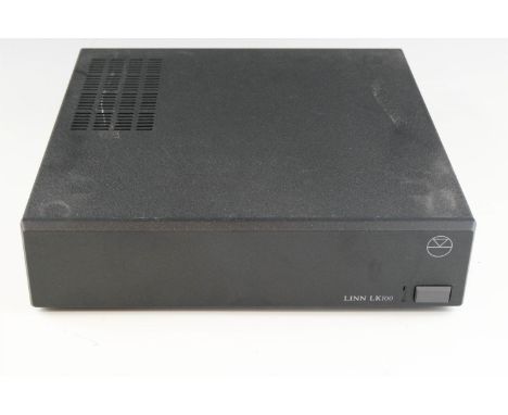 A 1990s Linn LK100 power amplifier, modular hi-fi system unit, 32 x 32.5 x 80 cm