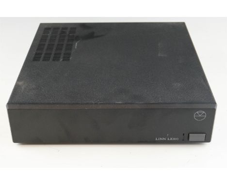 A 1990s Linn LK100 power amplifier, modular hi-fi system unit, 32 x 32.5 x 80 cm