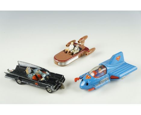 A group of Corgi, Matchbox, Tonka and other playworn diecast cars and other vehicles together with a 1980s General Mills Fun 