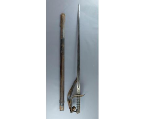 A George V Indian army officer's / warrant officer's sword, by Wilkinson, dated 1914