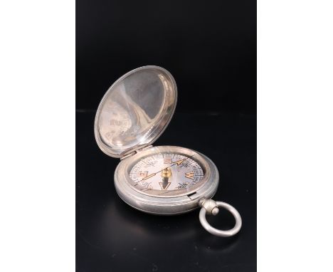 A 1917 British army Mk VII pocket magnetic compass