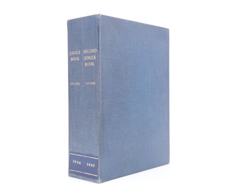 Rudyard Kipling, "The Jungle Book", London, Macmillan and Co, 1894, first edition, first impression, [printer R &amp; R Clark