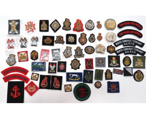 60 x Embroidery Beret And Arm Badgesbullion embroidery examples include Dorset Yeomanry ... QC 16th Queens Lancers ... QC She