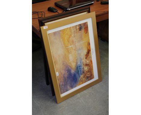 Desert Orchid print & Turner print