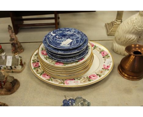 Spode Italian and Royal Worcester dinner wares