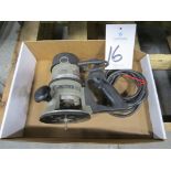 Porter Cable 1-6912 Router Base, S/N 150833
