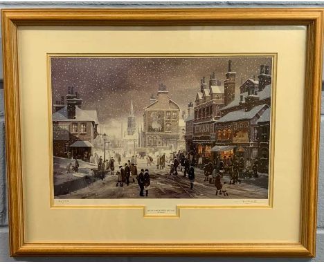 Bryan Sheilds - 'Braqq' (British, 20th Century) inscribed: 'No, He's Not Coming Out Lad', limited edition lithograph, numbere