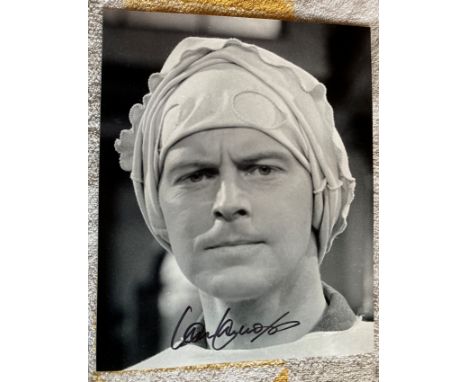 Dads Army actor Ian Lavender Pte Pike signed 10 x 8 inch b/w photo. Good Condition. All autographs come with a Certificate of