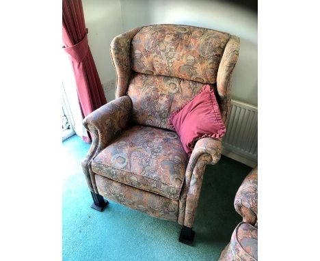 Wing Back Manual Recliner