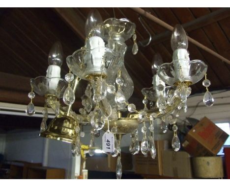 5 Branch Chandelier