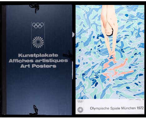 A folio of Munich 1972 Olympic Games art posters,
a complete set of 28 in 64 by 102cm. format, artists comprising: Hartung, K