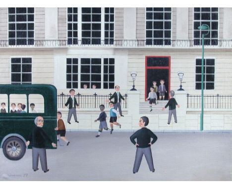 § Michael Quanne (British, b. 1941) "The House of Honesty", named after a song by Leonard Cohen, 1979 signed and dated lower 