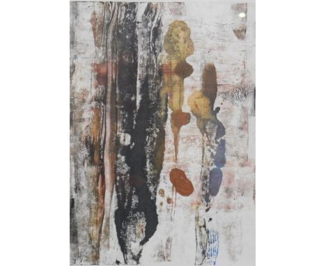 Jane Maria Sprott (20thC). Landscape I, artist signed limited edition print 1/1, 29cm x 19cm.